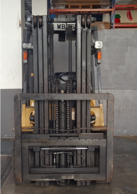 ขาย Forklift CAT มือ 2 นำเข้า DP30 ดีเซล 3 ตัน เสา 4.3 เมตร 3 Stage Mast + Side Shift งา 1.2 เมตร