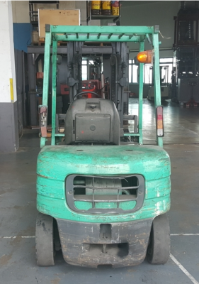 ขาย Forklift MITSUBISHI มือ 2 นำเข้า FD25 ดีเซล 2.5 ตัน เสา 4.3 เมตร 3 Stage Mast + Side Shift งา 1.2 เมตร ขาย Forklift MITSUBISHI มือ 2 นำเข้า FD25 ดีเซล 2.5 ตัน เสา 4.3 เมตร 3 Stage Mast + Side Shift งา 1.2 เมตร