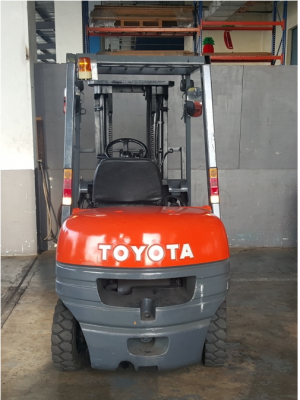 ขายรถ Toyota Used รุ่น 6FD25 เสาเข้าตู้ 4.3 เมตร ติด งาสไลด์ งา 1.2 เมตร นำเข้า ทำสีแล้ว ขายรถ Toyota Used รุ่น 6FD25 เสาเข้าตู้ 4.3 เมตร ติด งาสไลด์ งา 1.2 เมตร นำเข้า ทำสีแล้ว