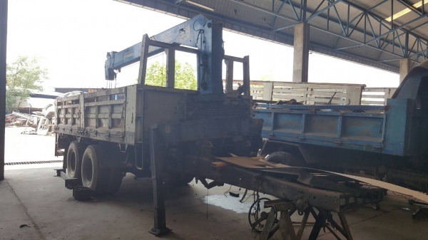 ขาย 10 ล้อ เพลาเดียว HINO FL176 ไม่มีหัวเก๋ง ติดเครน TADANO Super Z 360 ท้อง V 4 ปลอก เครื่อง EH700 168 แรงม้า เกียร์ HO เอกสารเล่มทะเบียนครบ