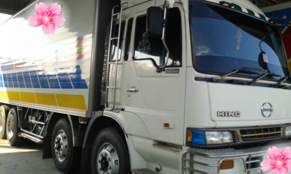 ขายรถบรรทุก 12 ล้อห้องเย็นตู้เปียก HINO PROFAI FN2KWB 325 แรงม้า ราคา 1250000