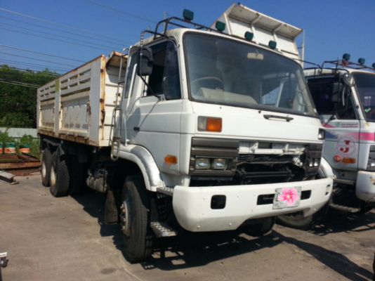 ขายรถบรรทุก 10 ล้อดัมพ์ NISSAN CWM430M 290 แรงม้าปี 2543 มีระบบลากพ่วง ราคา 800000