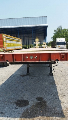 หาง เทนเลอร์ ปี46 พื้นเรียบ 3เพา สามมิตแท้ ยาว 12.50ม สภาพดีช่วงล่างเเน่น พร้อมใช้งาน ทะเบียนพร้อมโอน