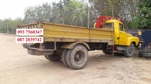 ขายรถ 6 ล้อ กระบะบรรทุกติดเครน