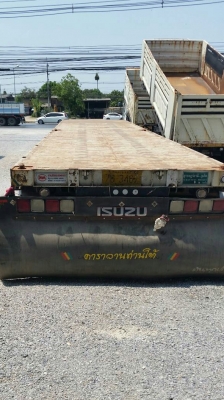 หาง เทนเลอร์ ปี55 สามมิตแท้ พื้นเรียบ 3เพา ยาว12.50ม สภาพดีสวยพร้อมใช้งาน ทะเบียนพร้อมโอน