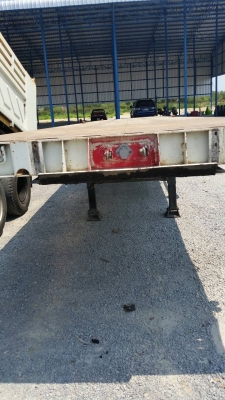 หาง เทนเลอร์ ปี55 สามมิตแท้ พื้นเรียบ 3เพา ยาว12.50ม สภาพดีสวยพร้อมใช้งาน ทะเบียนพร้อมโอน