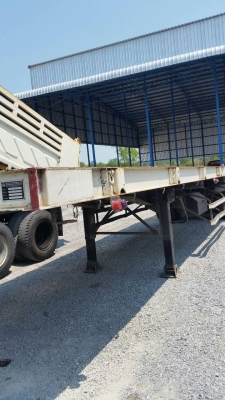 หาง เทนเลอร์ ปี55 สามมิตแท้ พื้นเรียบ 3เพา ยาว12.50ม สภาพดีสวยพร้อมใช้งาน ทะเบียนพร้อมโอน