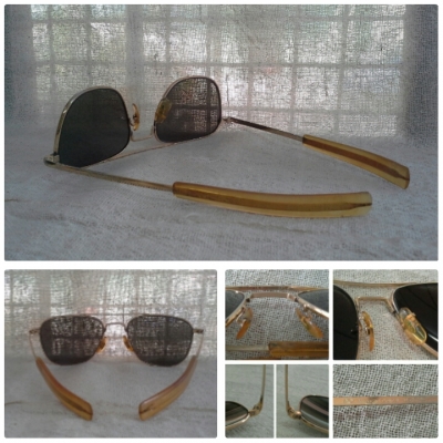 แว่นตาเสืออากาศ ตัวบิดา!  AO American Optical USA 24K
