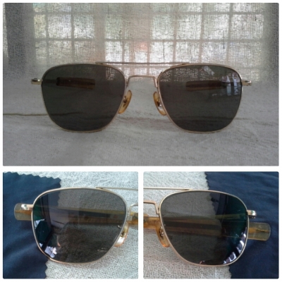 แว่นตาเสืออากาศ ตัวบิดา!  AO American Optical USA 24K