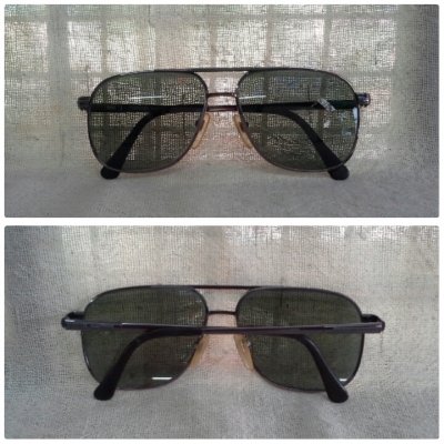 แว่นตาไททาเนียมบริสุทธิ์/แบรนด์ดังฝรั่งเศส L'OFFICIEL PARIS made in Japan  บิ๊กไซซ์!