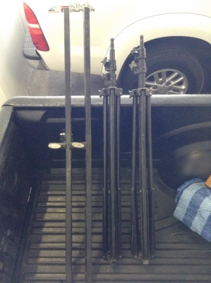 ขาตั้งไฟพาร์ เหล็กหนาแข็งแรง ยกสูงสุดใด้2.50 ขายคู่ละ2,500 มารับเองใด้ที่พระประแดง