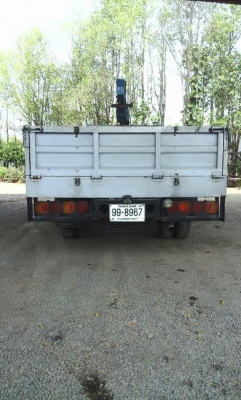 ขายรถหกล้อติดเครน HINO FF1J เครื่อง JO8C-210 แรง ปี 40 กระบะช่วงยาว 6.50 เมตร ยาง 9.00 ติดเครน tanado 3 ตัน 4 ปอก 3 ชัก ทะเบียนพร้อม