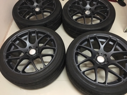 ขายล้อแม็กพร้อมยาง ขอบ 19 5 รู 114 พร้อมยาง Yogohama 245 40 19 ปี 13