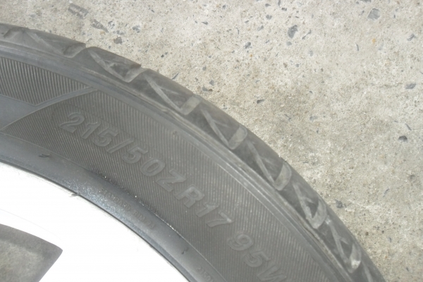 Lensoแท้ ขอบ17นิ้ว4รู100/114 พร้อมยาง สวยๆ 4 ล้อ ราคา 7500 บาท