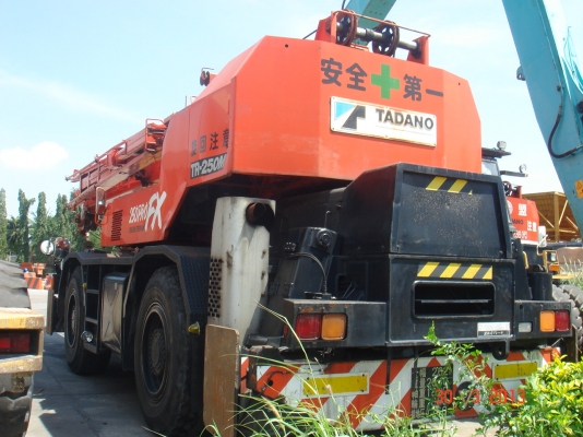 ROUGH TERRAIN CRANE TADANO TR250M-5 ROUGH TERRAIN CRANE TADANO TR250M-5