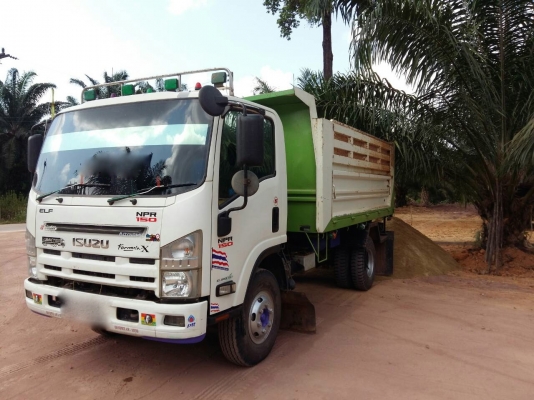 รถอีซุซุ 6 ล้อดั้ม NPR 150 แรงม้า ปี 51.  ( รถวิ่ง 2xx,xxx กม. )    สนใจติดต่อ  081 - 6079515