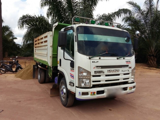 รถอีซุซุ 6 ล้อดั้ม NPR 150 แรงม้า ปี 51.  ( รถวิ่ง 2xx,xxx กม. )    สนใจติดต่อ  081 - 6079515