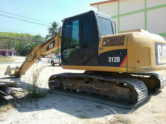 รถแบคโฮ  CAT  312D  ( กระบอกดำ. ) , ( รถทำ 5,xxx กว่า ชม. )     สนใจติดต่อ  081 - 6079515