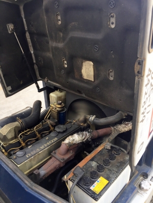 -:-*&bull;*ข า ย ร ถ ย ก นำ เ ข้ า*&bull;*-:-KOMATSU FD25-11 เครื่องดีเซล เสาสูง5เมตร เกียร์ธรรมดา สนใจติดต่อ083-062-0223(ปอนด์)