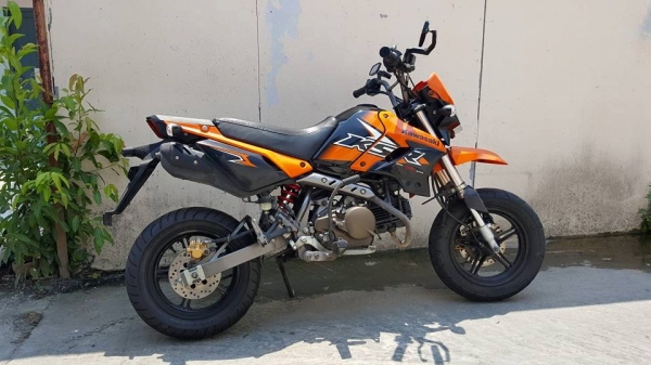 ขออนุญาติขาย KAWASAKI KSR NEW 110 ปี 2013 รถวิ่ง 6,XXX KM