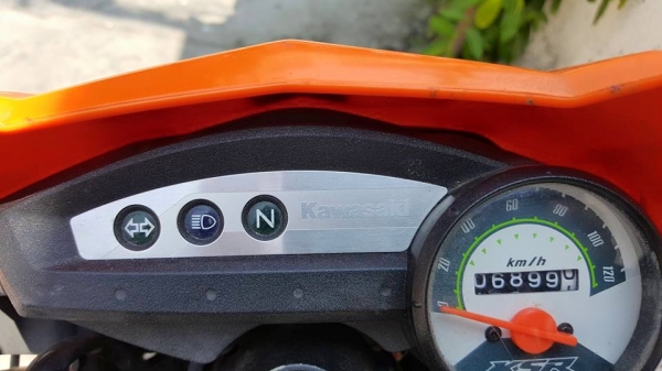 ขออนุญาติขาย KAWASAKI KSR NEW 110 ปี 2013 รถวิ่ง 6,XXX KM