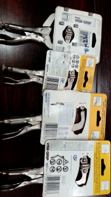 ขายคีมล็อกVISE-GRIP4sp,6sp ชุด4ตัว Made in USA.งานเก่าเก็บ ขายคีมล็อกVISE-GRIP4sp,6sp ชุด4ตัว Made in USA.งานเก่าเก็บ