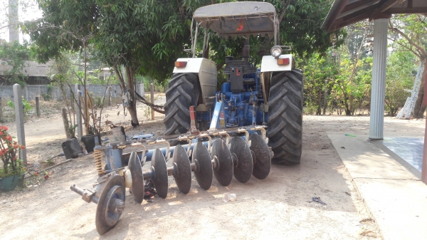 ขายรถไถ ฟอร์ด 6610 เสื้อลาย 1 เพลา พร้อมใบมีด ผาน 7 โรตารี KMT 220 ต่อรองราคาได้นะครับ