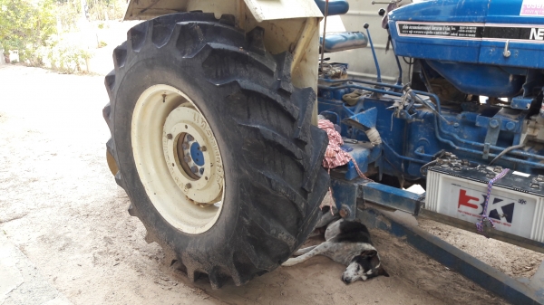 ขายรถไถ ฟอร์ด 6610 เสื้อลาย 1 เพลา พร้อมใบมีด ผาน 7 โรตารี KMT 220 ต่อรองราคาได้นะครับ