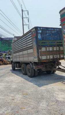 ขายรถพ่วงดัมพ์ HINO เครื่อง 380 แรง ปี 53 แม่ลูกดั้มมิเนียมอู่ซุ่นชัย ลูก 3 เพลา รถสวยพร้อมใช้งาน สดและผ่อน