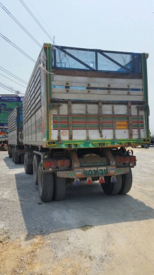 ขายรถพ่วงดัมพ์ HINO เครื่อง 380 แรง ปี 53 แม่ลูกดั้มมิเนียมอู่ซุ่นชัย ลูก 3 เพลา รถสวยพร้อมใช้งาน สดและผ่อน