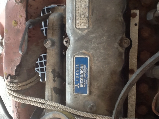 ขายเครื่อง4DR50Aเครื่องมิตซูบิชิแคนเตอร์