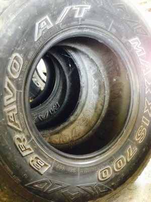 ยางรถยนต์ ยี่ห้อแมกซิส 700 ขนาด 30 * 9.5 R15 ปี16