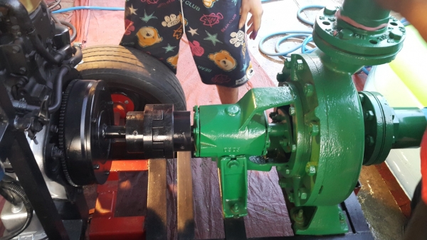 เครื่องสูบนํ้าขนาดใหญ่ แรงแต่ประหยัดมาก