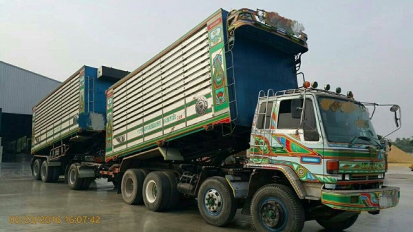 FVZ 32 MZP  วางเครื่อง 320 แรง(ลงเล่มแล้ว ) ยางลงเล่มแล้ว ดั้ทพ์ แม่-ลูก  รถสวยๆพร้อมใช้งานหนัก  ราคา  1,600,000 บาท