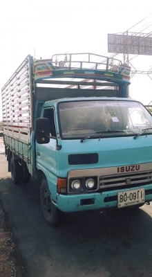 ขาย6ล้อ KS เครื่อง 110  4BD1 รถห้างแท้ ยาว 4.50 กระบะเนียม มีแอร์  คัชซีสวย ยางดี ภาษีเต็ม ราคา 199,999 ฿ ต่อรองได้ โทร 090-6312519