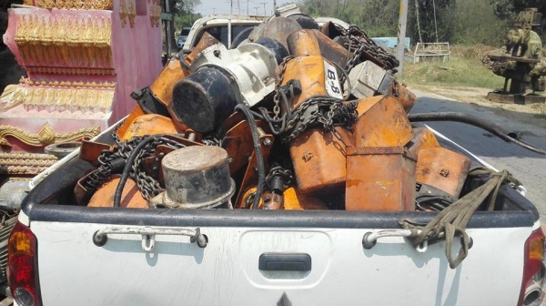 ** ลดแรงๆโปรเหมาๆ!! ** รอกโซ่ไฟฟ้า HITACHI 1 Ton. ไซด์พิเศษตัวใหญ่โซ่คู่ ไฟ 380V ของใช้งานอยู่ถอดจากไลน์ผลิต!!