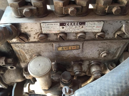 ขายเครื่อง ISUZU 6HE1 195 ม้า ข้อร้าวมีปัญหา