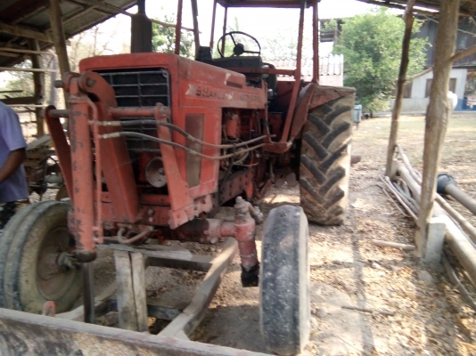 รถไถแมกซี้ MTZ 570 ทำงานปกติดันหน้าผานหลัง