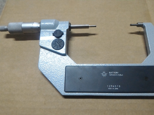 ไมโครมิเตอร์ดิจิตอลแบบพิเศษ ยี่ห้อ Mitutoyo  จากญี่ปุ่น สภาพสวย เชื่อมต่อคอมพิวเตอร์บันทึกค่าได้ ช่วงการวัด 50 - 75 มม.