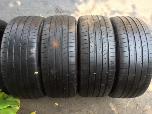ขายยาง CONTINENTAL 225-45-18 ปี14 ดอกสวย ไม่มีปะ ชุดละ 3,800 บาท