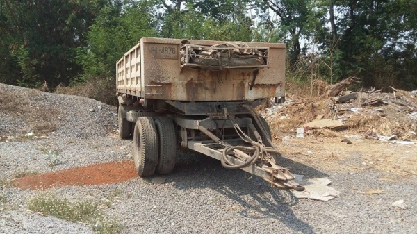 ขาย10ล้อพ่วง HINO FM 2K 260เครื่องเดิม แชชซีสวย ลูก2คาน ดัมพ์หินทราย แม่ลูก เอกสารพร้อม