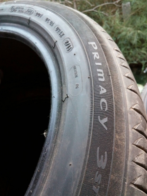 225/50R17 MICHELIN PRIMACY 3st มี 2 เส้น  tel.081-427-3941 ไอดีไลน์ 0814273941