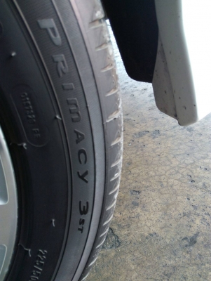 225/50R17 MICHELIN PRIMACY 3st มี 2 เส้น  tel.081-427-3941 ไอดีไลน์ 0814273941