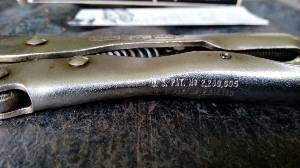 ขายคีมล็อกVISE-GRIP Made in USA.งานเก่ารุ่นสองแถวงานสะสม ขายคีมล็อกVISE-GRIP Made in USA.งานเก่ารุ่นสองแถวงานสะสม