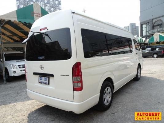 โทร 0922726669 ตันหยงเบสท์รถตู้ฝั่งธน COMMUTER ปี 2013 ดีเซลล์  เบาะหนัง 3 แถว ราคา 949,000 บาท