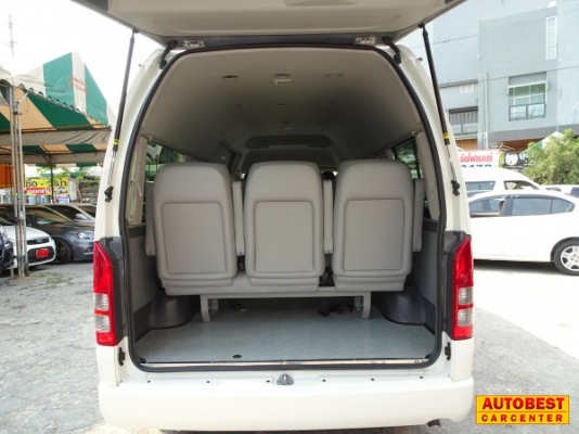 โทร 0922726669 ตันหยงเบสท์รถตู้ฝั่งธน COMMUTER ปี 2013 ดีเซลล์  เบาะหนัง 3 แถว ราคา 949,000 บาท