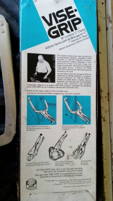 ขายคีมล็อก18r ตีVISE-GRIP Made in USA.งานเก่าเก็บรุ่นหายาก ขายคีมล็อก18r ตีVISE-GRIP Made in USA.งานเก่าเก็บรุ่นหายาก