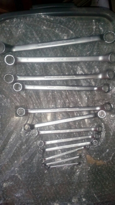 ขายชุดประแจแหวนงานเยอรมันระบบมิล 12ตัวชุด HAZET Made in Germany.