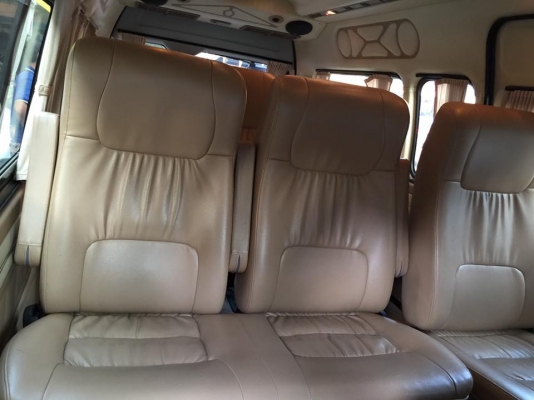 โทร 0922726669 ตันหยงเบสท์รถตู้ฝั่งธน COMMUTER ปี 2008 ดีเซลล์ แต่งวีไอพี แอร์บัส เบาะหนัง 3 แถว ราคา 769,000 บาท