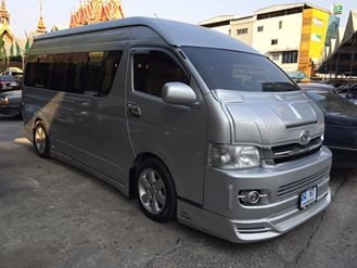 โทร 0922726669 ตันหยงเบสท์รถตู้ฝั่งธน COMMUTER ปี 2008 ดีเซลล์ แต่งวีไอพี แอร์บัส เบาะหนัง 3 แถว ราคา 769,000 บาท